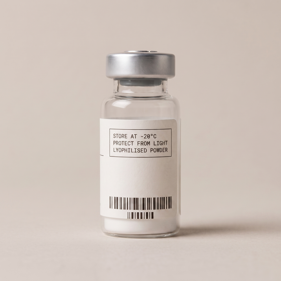 BPC-157 — vial back